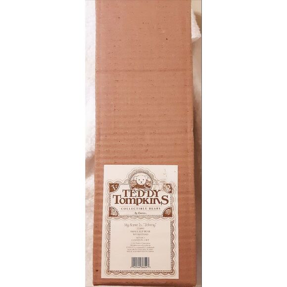 Enesco Teddy Tompkins Collectible Bear - Picture 6 of 8